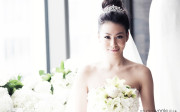 733藝人蔡詩芸穿上韓國本地知名婚紗店Rosa Sposa的頂級婚紗走秀 1